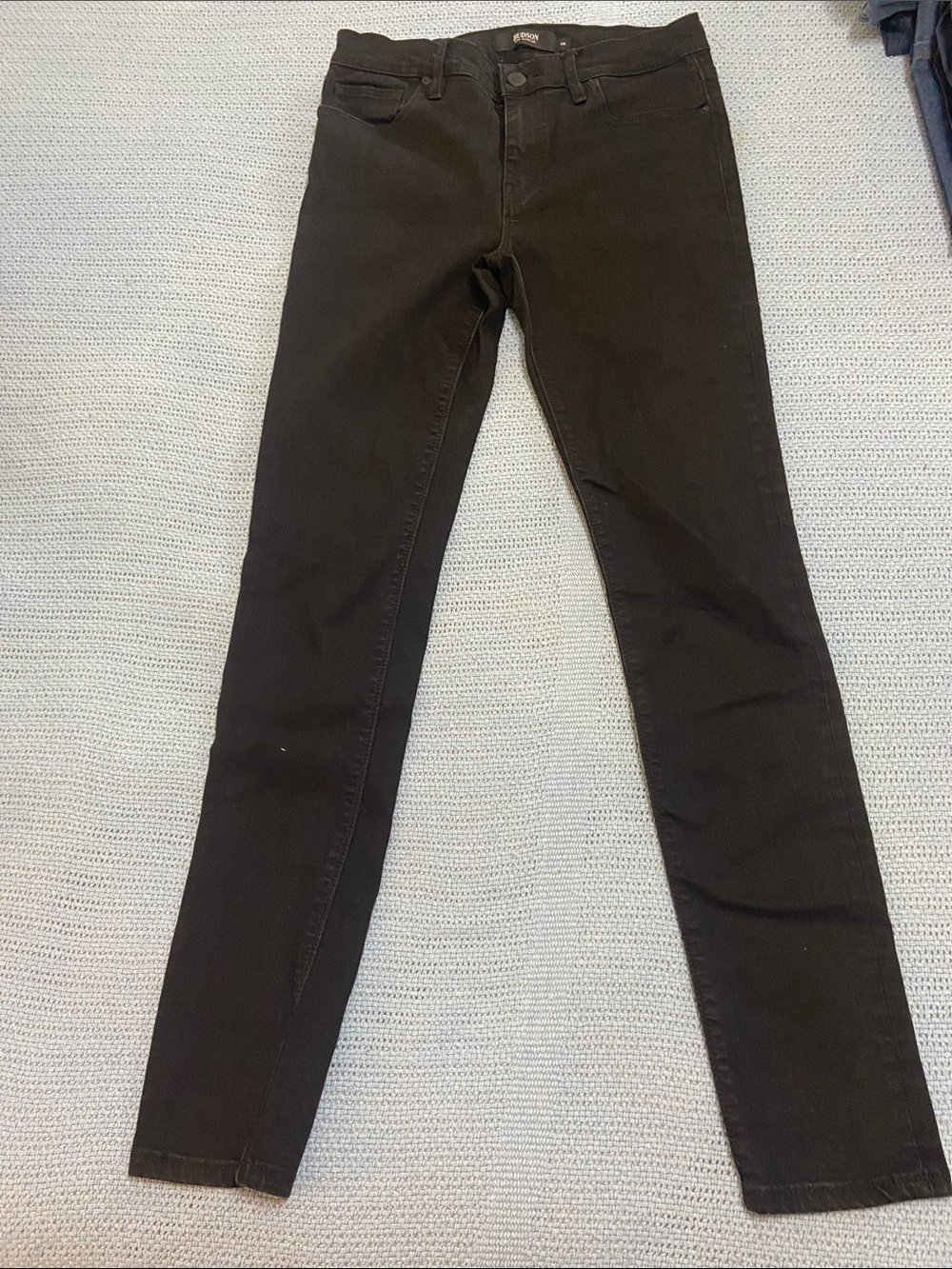 Hudson Jeans Women’s Skinny Jeans in Black - Nico Super Skinny